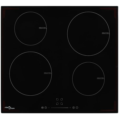 vidaXL indukcijska plošča s 4 gorilniki na dotik steklo 7000 w Cene