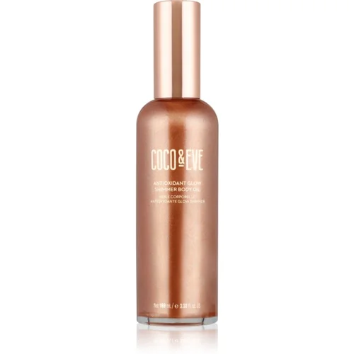 Coco & Eve Sunny Honey Antioxidant Glow Shimmer Body Oil posvjetljujuće ulje za tijelo 100 ml