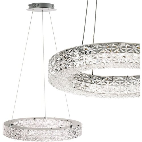 Toolight LED svijetiljka MS004-CP 40cm CHROME Slike