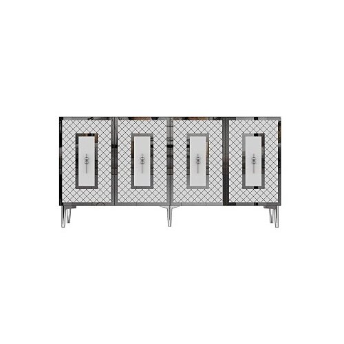 Hanah home konzola puma 150, 150x75x32 cm, bela Slike