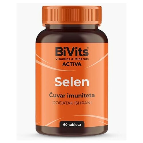 BiVits activa selen 55µg 60 tableta Cene