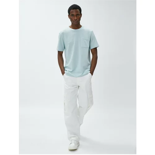 Koton T-Shirt - Blue - Regular fit