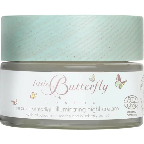 Little Butterfly Blossoms in spring posvjetljujuća noćna krema za mame 50 ml