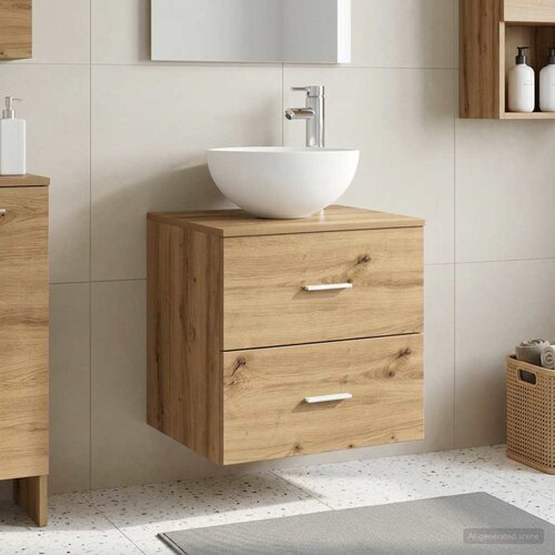  Umivaonik s policom Hrast artisan 49,5 x 41 x 64,5 cm Cijene