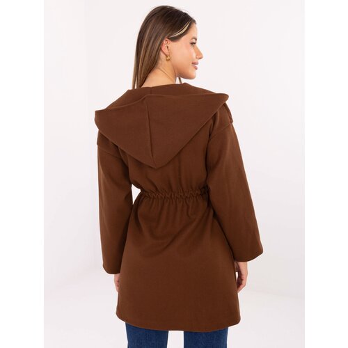 RUE PARIS Coat-IT-EN-A9587.00-brown Cene