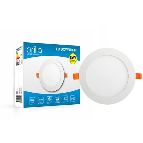 BRILLA LED SLIM UGRADBENI PANEL OKRUGLI 15W Cijene