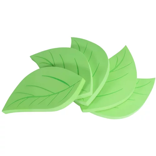 Moes® ploščate igralne oblike stepping leafs light green