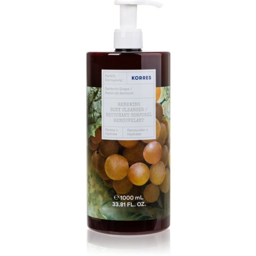 Korres Santorini Grape revitalizacijski gel za prhanje 1000 ml Cene