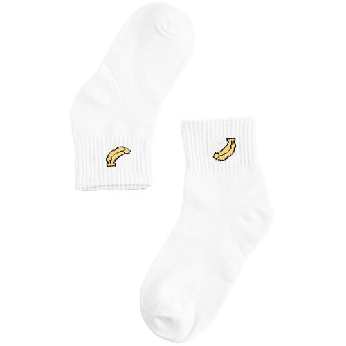 SHELOVET children's socks white banana Slike