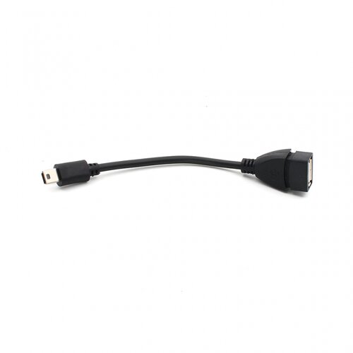  Kabl USB ženski ulaz na mini USB muški ulaz, 10cm, Crni Cene