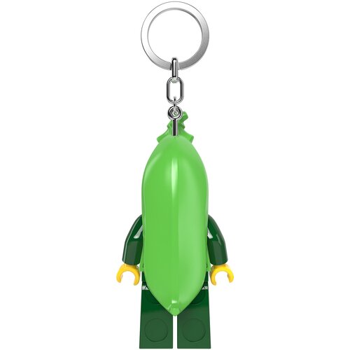 Lego Minifigure privezak za ključeve sa svetlom: Devojka u gra&amp;scaron;ak kostimu Slike