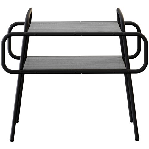 Stolić za kavu Siva Sonoma 60 x 30 x 51 cm Konstruirano drvo Slike