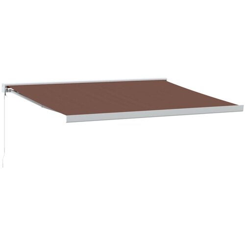 vidaXL na ručno uvlačenje smeđa 450 x 300 cm Cijene