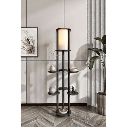 Opviq Podna lampa Volante, 150 cm, Crna Cene