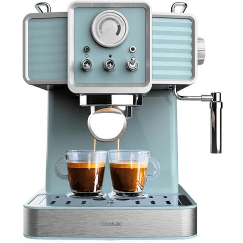 Cecotec Cafetera Vintage Espresso 20 Tradicionalna svetlo modra, (5000136312) Cene