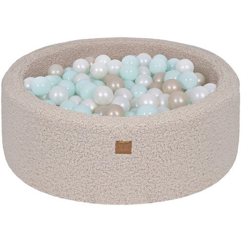 MeowBaby Siv bazen z žogicami &amp;oslash; 90 cm vi&amp;scaron;ina 30 cm &amp;ndash; Slike