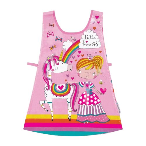 Rachel Ellen Designs Kecelja za devojčice Little princess, Roze Cene
