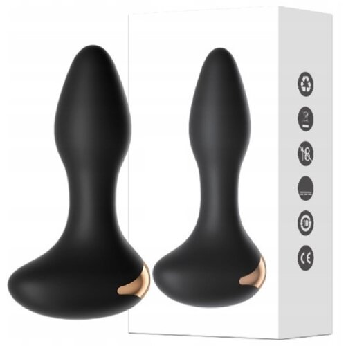  We Love silikonski analni plag sa vibracijom &amp;mdash; 11 cm &amp;mdash; LL2301 Slike