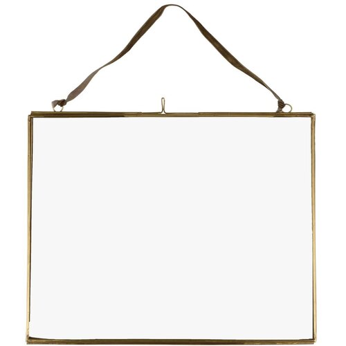 Rex London Metalni viseći okvir u zlatnoj boji 25x20 cm – Cijene