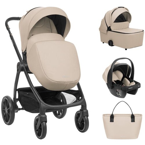 Kikka Boo Kolica Modena 3in1 set sa I-SIZE autosedištem i tvrdom korpom Beige ( KKB11225 ) Cene