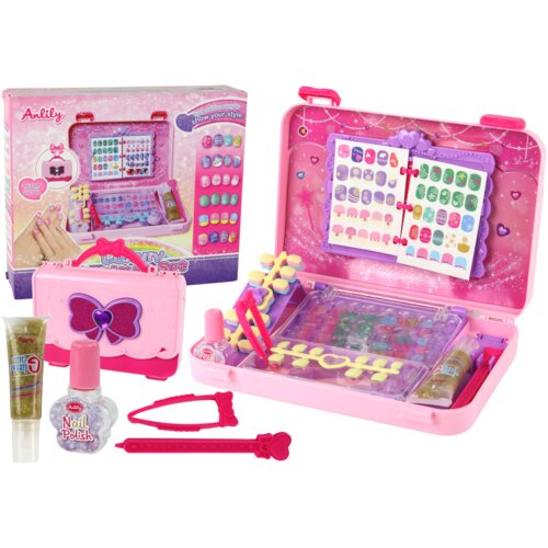  Suitcase With Nail Accessories Manicure Stickers Nail Tips Cijene