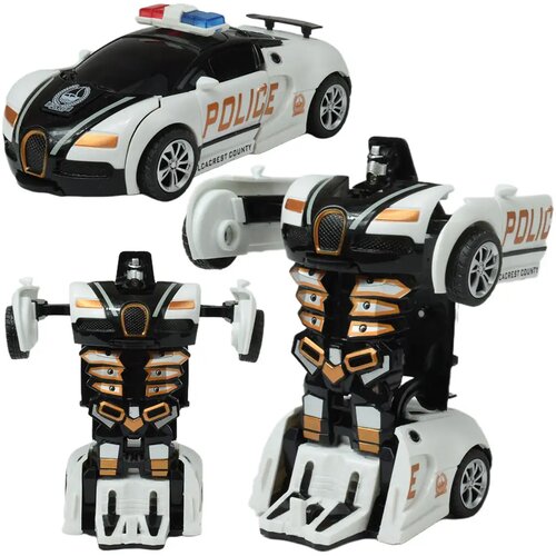 Magic Toys Automobilski model: Transformabilni robot s kotačima Bugatti Veyron policijski automobil u različitim verzijama 13cm 1kom Cijene