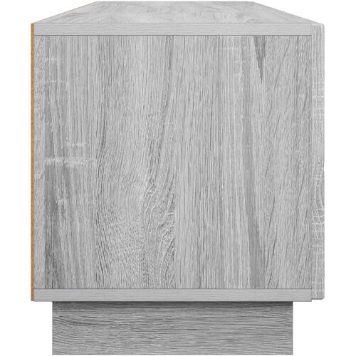  TV stalak 180 x 34,5 x 40 cm Siva Sonoma Konstruirano drvo Slike