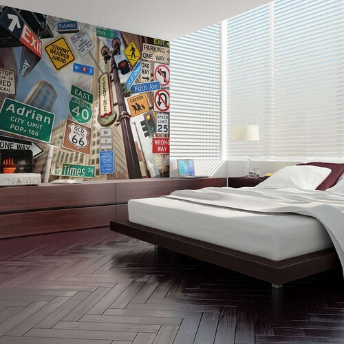  Tapeta - New York signposts 400x309 Cijene