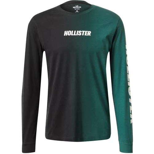 Hollister Majica zelena / jelka / bela