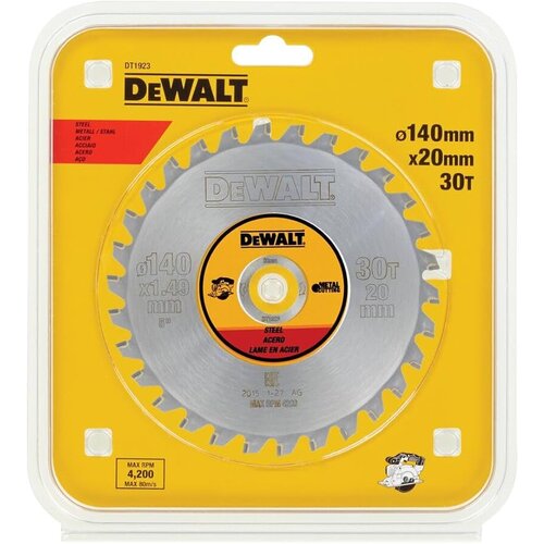 Dewalt DT1923 kružno sečivo za metal, 140mm, 30T Cene