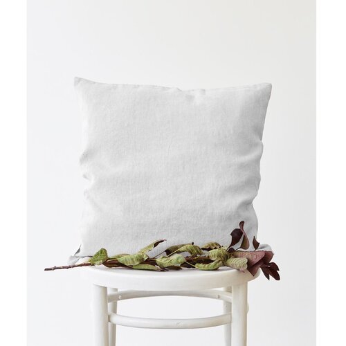 Linen Tales bijela lanena jastučnica, 45 x 45 cm Cijene