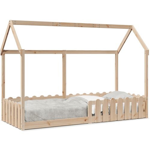Maison Chic Otroška postelja - Otroški ležaj - Otroški posteljni okvir 80x200 cm trdna borovina, (21698352) Cene