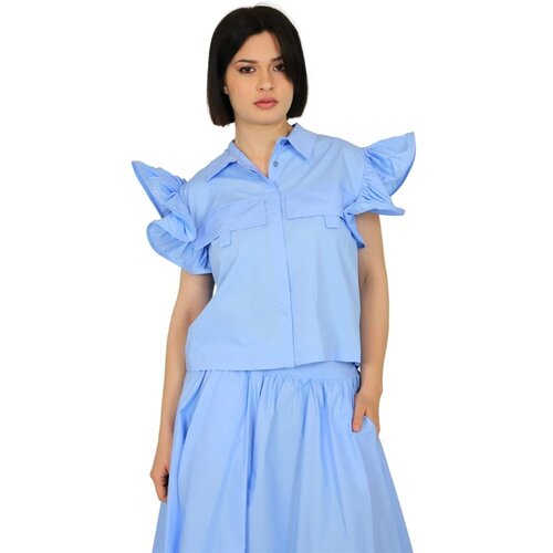 Zahjr Srajce &amp;amp; Bluze 53539224 Modra Slike