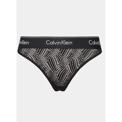 Calvin Klein Underwear Klasične spodnje hlačke 000QF7712E Črna