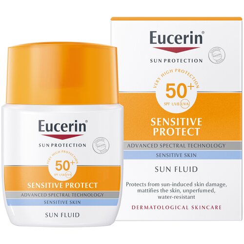 EUCERIN® Sensitive Protect matiraјuća krema-fluid za lice sa spf50+ 50ml Cene