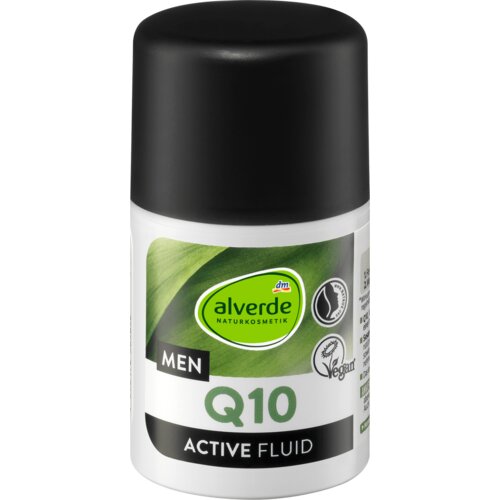 alverde NATURKOSMETIK MEN Q10 active fluid za lice 50 ml Cene