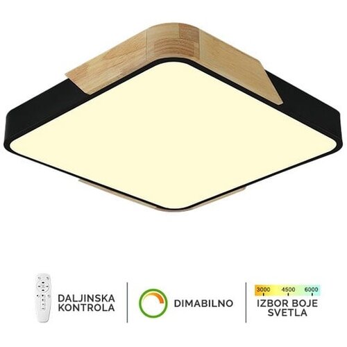  plafonska lampa F2812-30C bk+wd Cene
