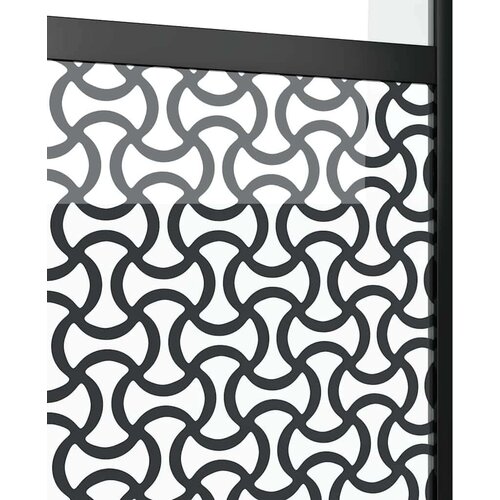 VidaXL Klizna vrata Crna 102.5 x 205 cm Kaljeno staklo, aluminij Slike