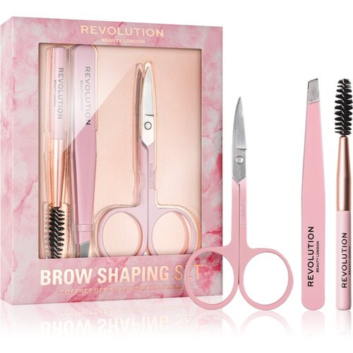 Makeup Revolution Brow Shaping set za obrvi 3 kos Cene