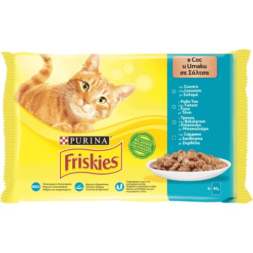 Friskies Cat Losos, 4 x 85 g Cene