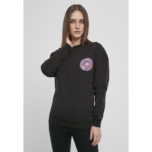 MT Ladies Women's Mandala Crewneck Sweatshirt Black Slike