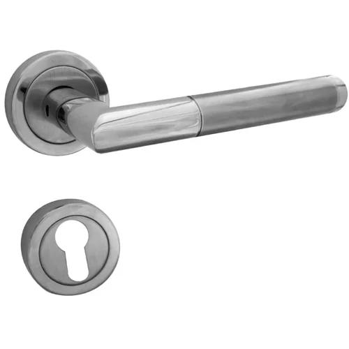 PORTAFERM Kljuka za vrata Portaferm Utah (cilinder, nerjavno jeklo, mat/brušeno, debelina vrat: 33–47 mm)