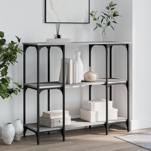 VidaXL Konzolni stol boja hrasta sonome 102x35x90 cm konstruirano drvo Slike