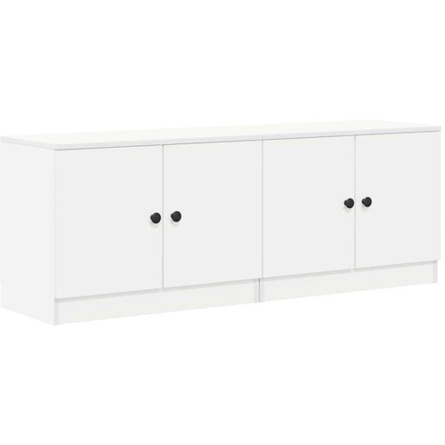 Ormarić za krevet s pohranom 2 pcs Bijela 66 x 35 x 48 cm - Bijela Slike