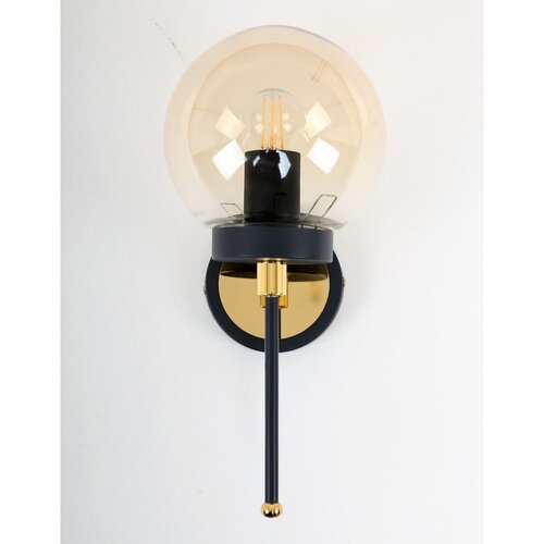 Squid Lighting Crna/u zlatnoj boji zidna lampa &amp;oslash; 15 cm Tokyo &amp;ndash; Slike