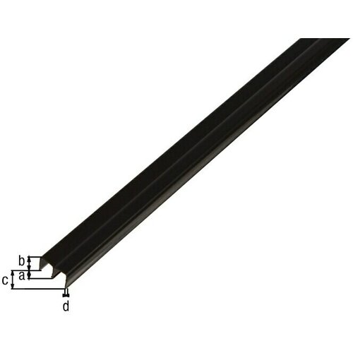 Alberts Vodilica za klizna vrata (D x Š x V: 1.000 x 16 x 10 mm, Plastika) Cijene