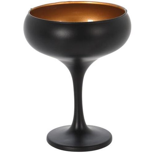 Čaše ZA KOKTEL SET 6/1 COUPE CRNE/ZLATNE Cijene