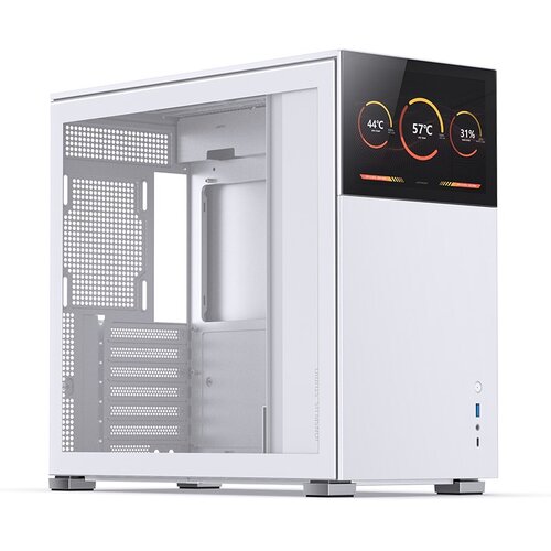 Jonsbo D41 Screen ATX Case, Tempered Glass - white Cijene