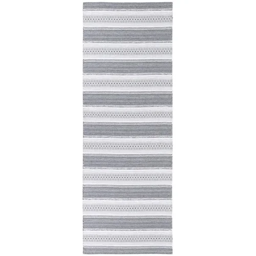 Narma siva tepih staza pogodna za eksterijer Runö, 70 x 150 cm