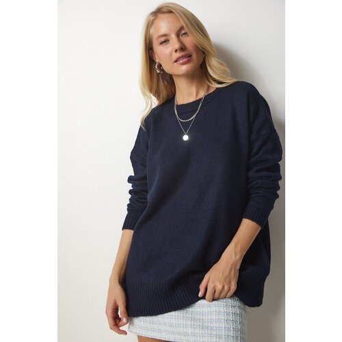 Sweater - Dark blue Slike